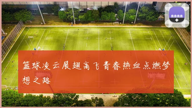 篮球凌云展翅高飞青春热血点燃梦想之路